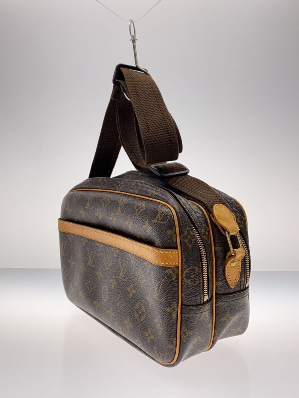 Louis Vuitton Brown Monogram Reporter Canvas Brown